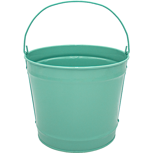 10 Qt Powder Coated Bucket - Robins Egg Blue - 321