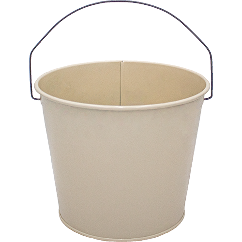 5 Qt Powder Coated Bucket - Beige Shimmer 316 (Clearance)