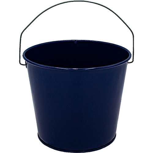 5 Qt Powder Coated Bucket - Navy Blue Lustre 308