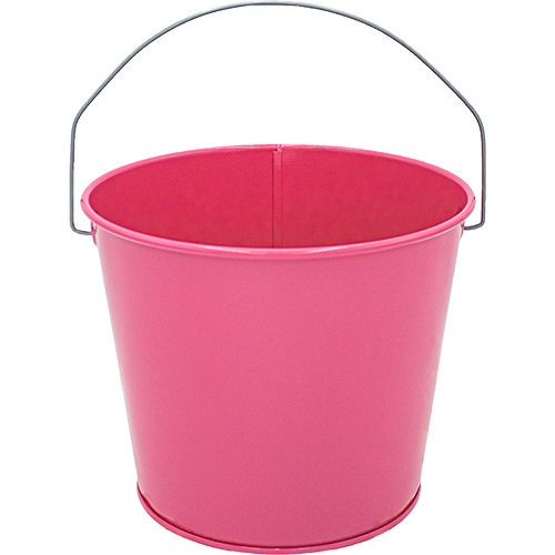 5 Qt Powder Coated Bucket - Pink Radiance 309