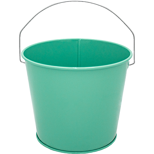 5 Qt Powder Coated Bucket - Robins Egg Blue - 321