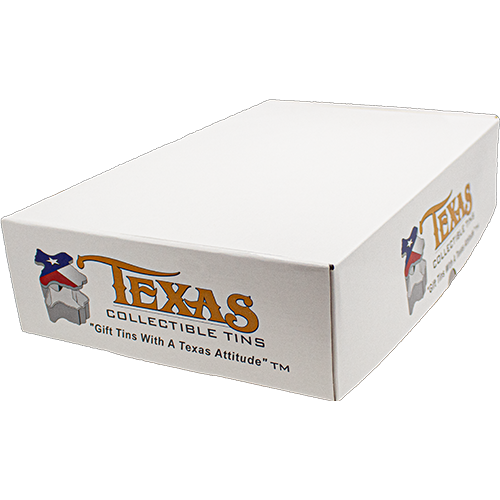 Gift Box (Double) for Texas Shaped Tin