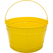 16 Qt Powder Coat Bucket - Sunshine Yellow 312