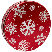115 Red with Snowflakes