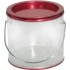 Pails w/Clear Side/Red